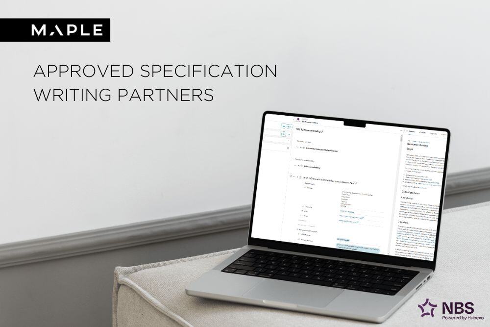 APPROVED SPECIFICATION WRITING PARTNERS article