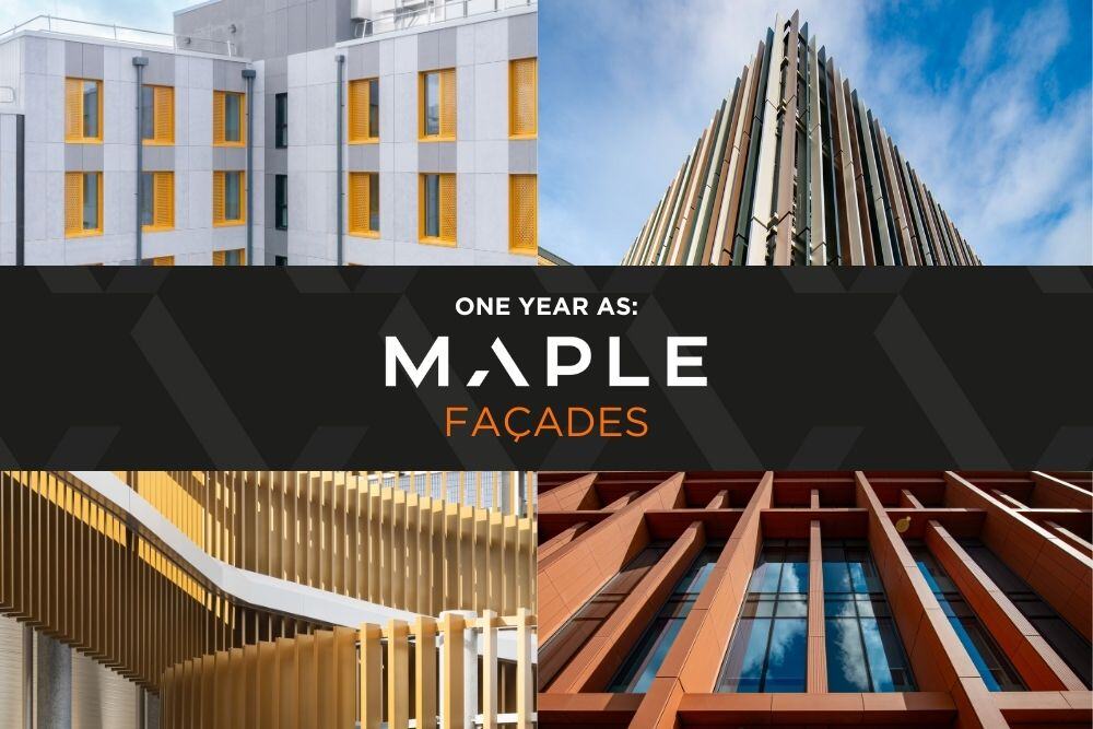 Article ONE YEAR AS MAPLE FACADES